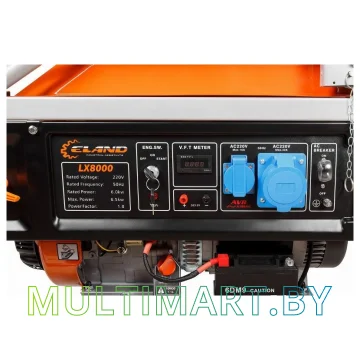 Бензиновый генератор ELAND LX8000 картинка 6